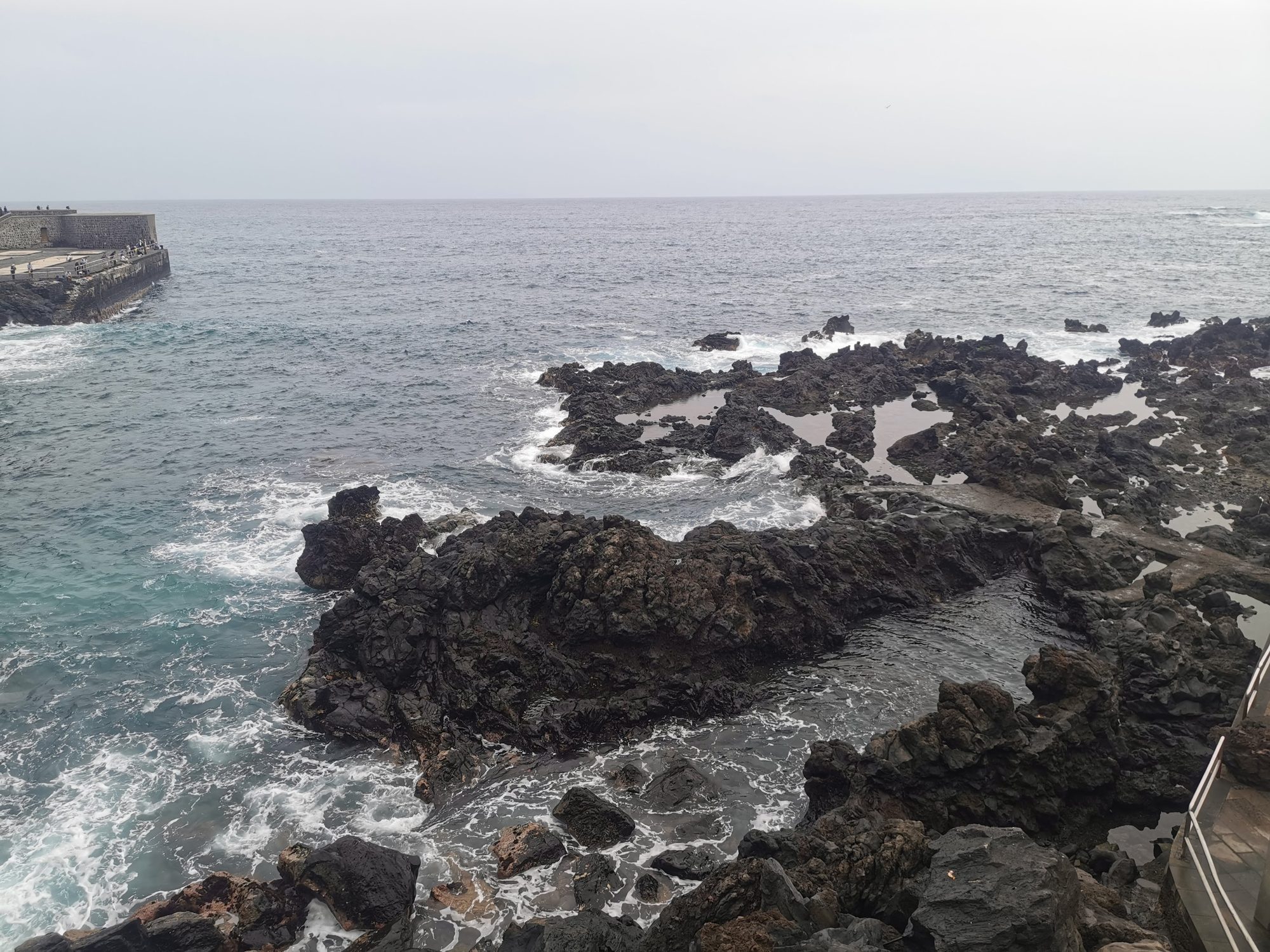 Paisaje de viaje en Puerto de la Cruz, España