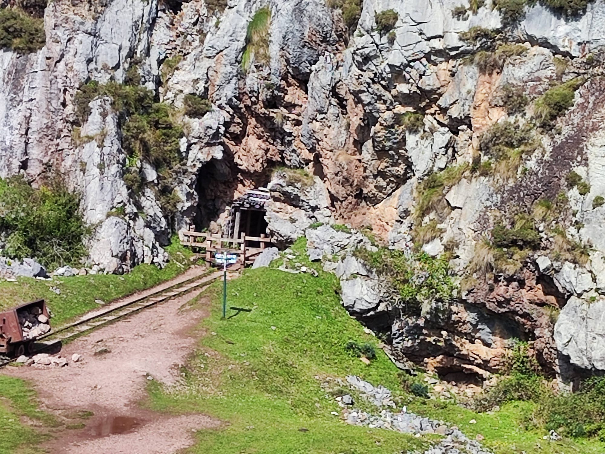 Paisaje de viaje en Cangas de Onís, España